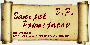Danijel Popmijatov vizit kartica